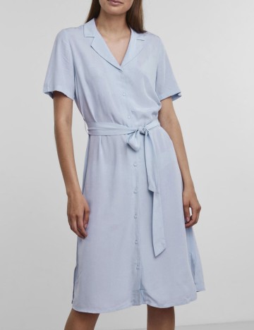 
						Rochie scurta Pieces, bleu