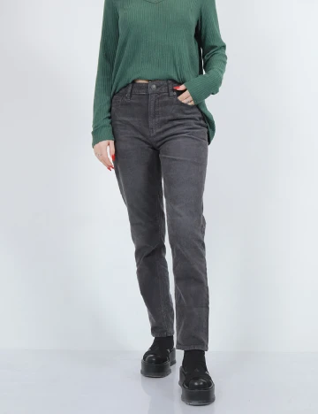 Pantaloni American Eagle, gri Gri