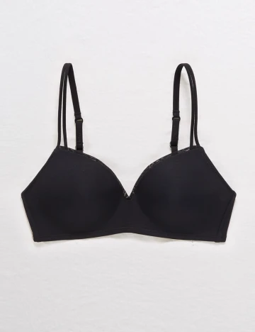 Sutien Aerie, negru Negru