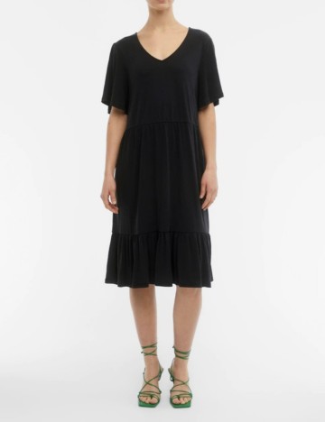 
						Rochie medie Object, negru