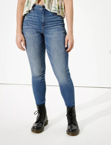 
						Blugi American Eagle, albastru