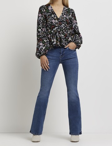 
						Bluza River Island, negru