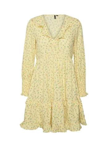 Rochie scurta Vero Moda, galben