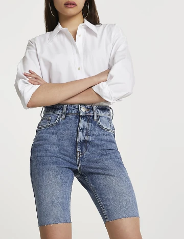 Pantaloni scurti River Island, albastru Albastru