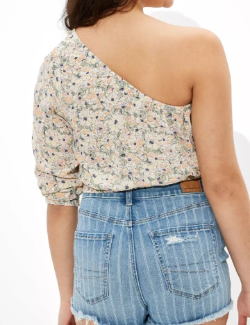 Top American Eagle, floral print