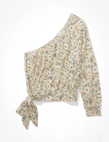 Top American Eagle, floral print
