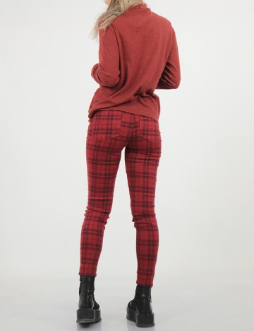 Pantaloni American Eagle, rosu