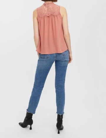 Bluza Vero Moda, roz pudra