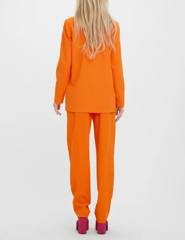 Pantaloni Vero Moda, portocaliu