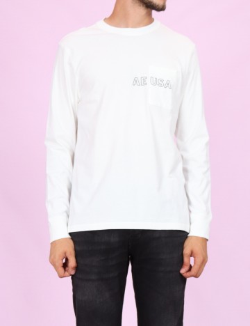
						Bluza American Eagle, alb
