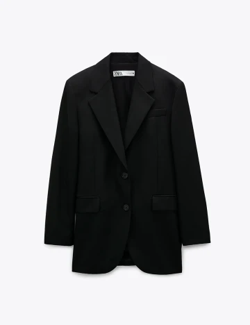 Sacou Zara, negru, M