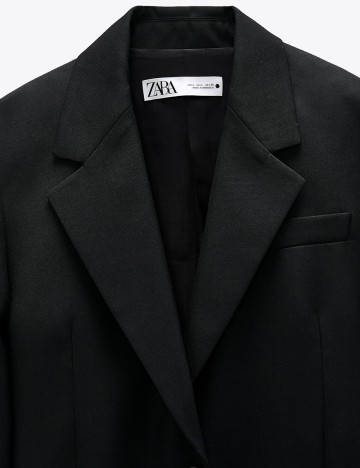 Sacou Zara, negru, M