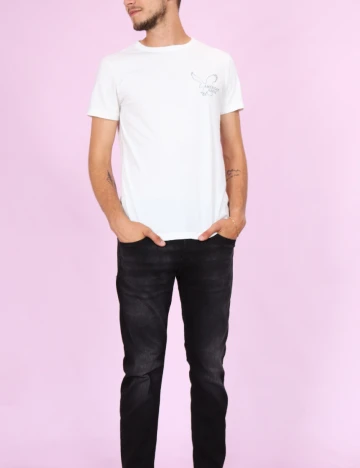 Tricou American Eagle, alb