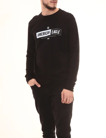 Bluza American Eagle, negru