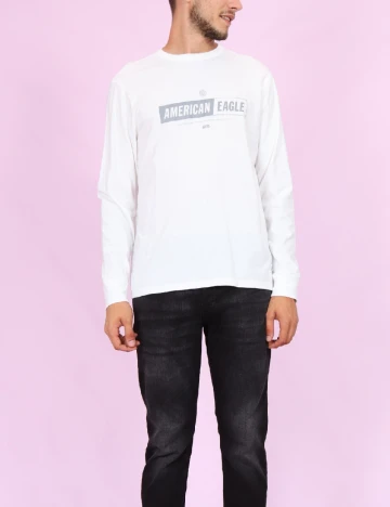 Bluza American Eagle, alb