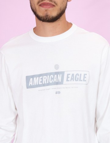 Bluza American Eagle, alb