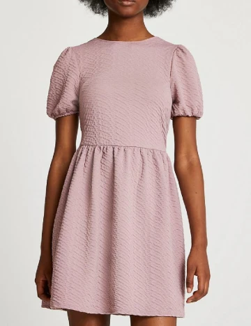 Rochie scurta River Island, roz pudra Roz