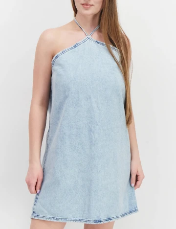 Rochie scurta River Island, bleu Albastru