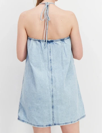 Rochie scurta River Island, bleu Albastru
