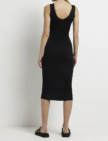 Rochie medie River Island, negru Negru