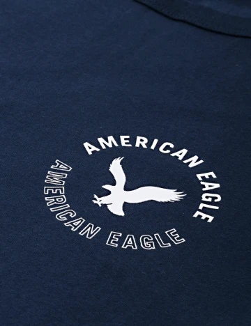 Tricou American Eagle, bleumarin