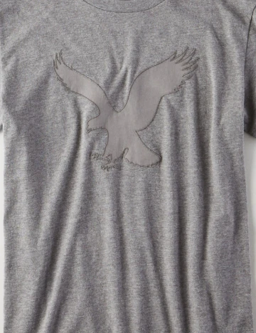 Tricou American Eagle, gri
