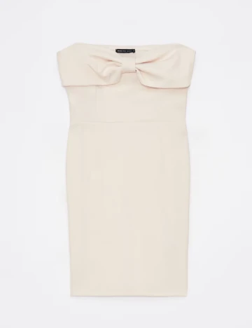 Rochie scurta Mohito, crem