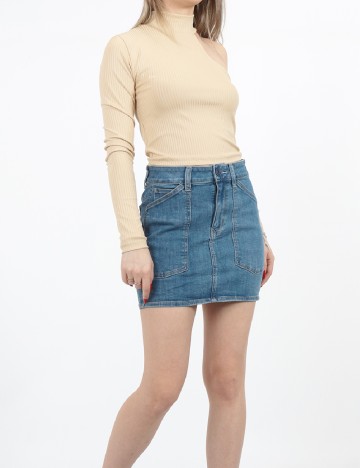 
						Fusta American Eagle, albastru