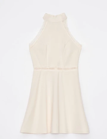 Rochie scurta Mohito, ecru