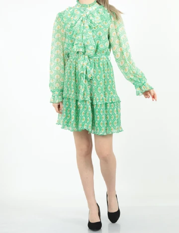 Rochie scurta River Island, verde Verde