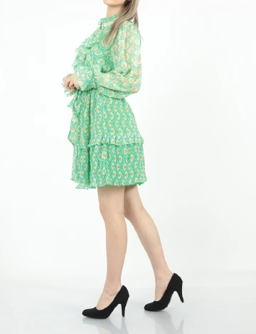 Rochie scurta River Island, verde Verde