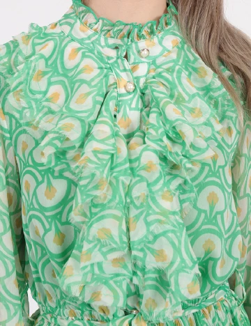 Rochie scurta River Island, verde Verde