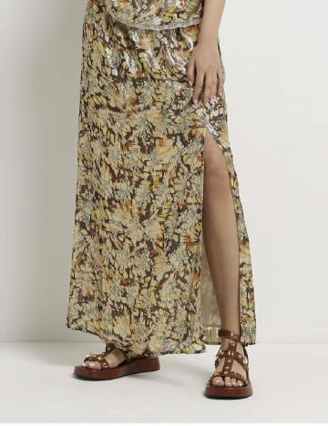 
						Fusta River Island, mix culori