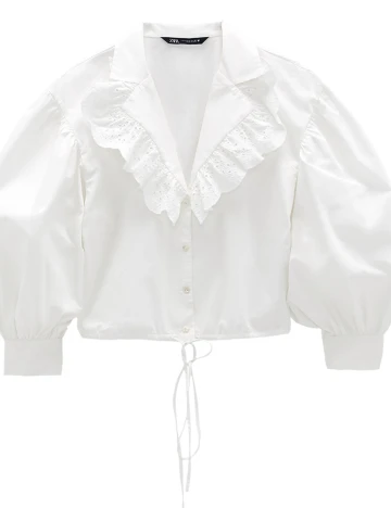 Camasa Zara, alb, M