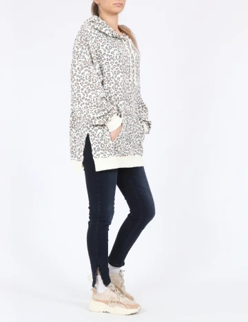 Hanorac Oversize American Eagle, animal print