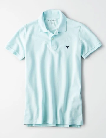 Tricou American Eagle, turcoaz