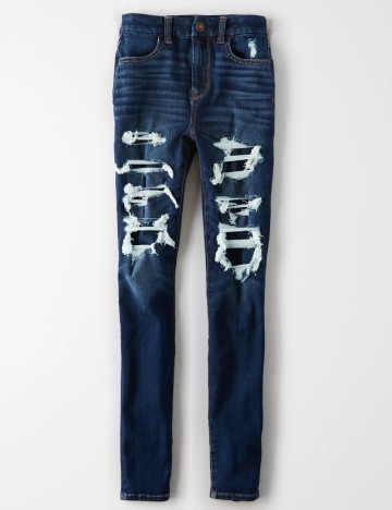 Blugi American Eagle, bleumarin