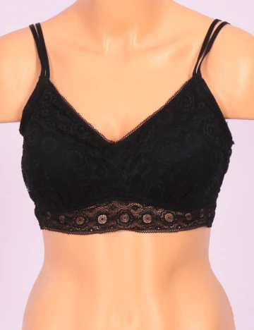 Sutien Aerie, negru Negru