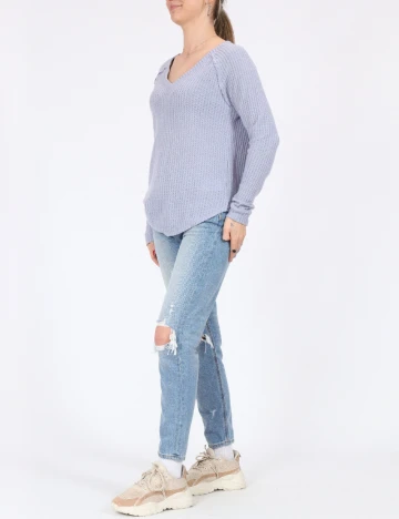 Bluza Oversize American Eagle, bleu
