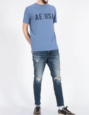 Tricou American Eagle, albastru