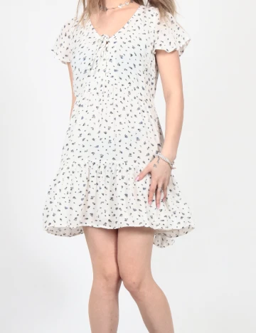 Rochie scurta American Eagle, alb Alb