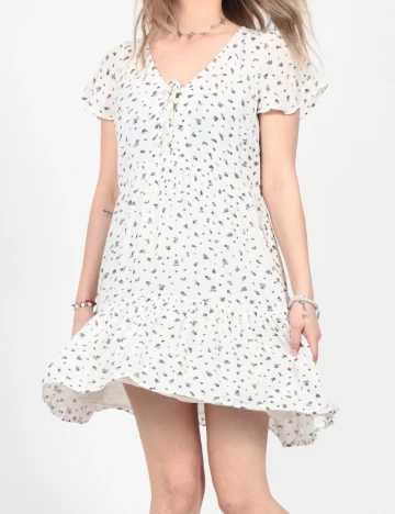 Rochie scurta American Eagle, alb Alb