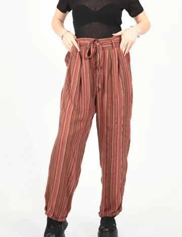 Pantaloni American Eagle, maro