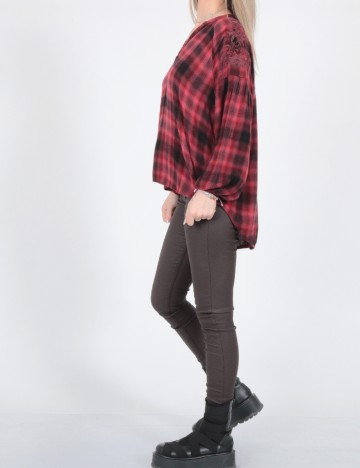 Bluza American Eagle, visiniu