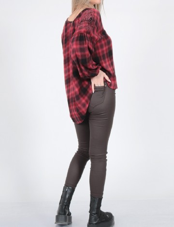 Bluza American Eagle, visiniu