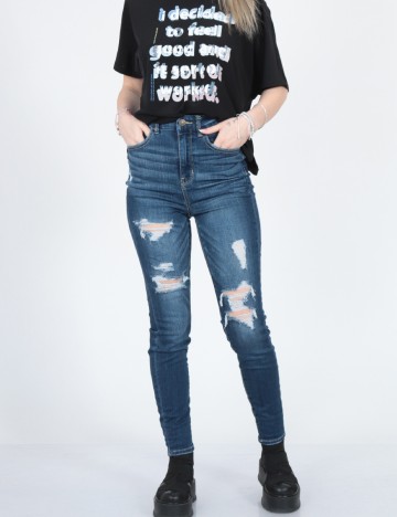 
						Blugi American Eagle, albastru