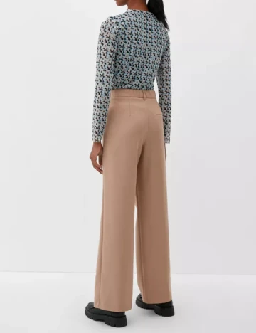 Pantaloni s.Oliver, maro deschis