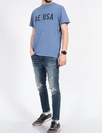 Blugi American Eagle, bleumarin