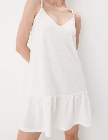 Rochie scurta Mohito, alb