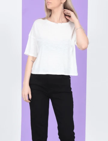Tricou American Eagle, alb